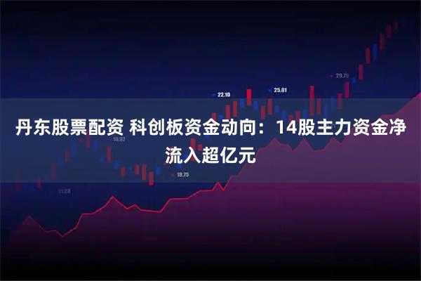 丹东股票配资 科创板资金动向：14股主力资金净流入超亿元