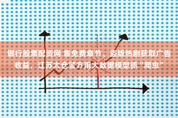 银行股票配资网 靠免费章节、盗版热剧获取广告收益，江苏太仓警方用大数据模型抓“爬虫”